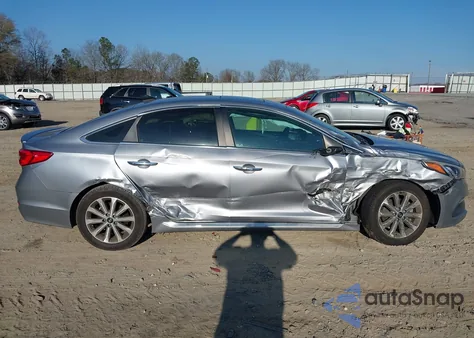 2017 Hyundai Sonata Limited from USA, damaged, VIN 5NPE34AF2HH443837